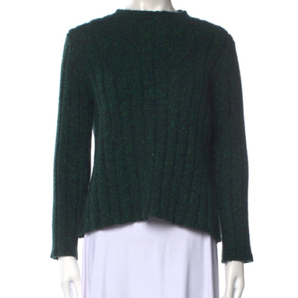 KHAITE Green Cashmere Sweater Size Small